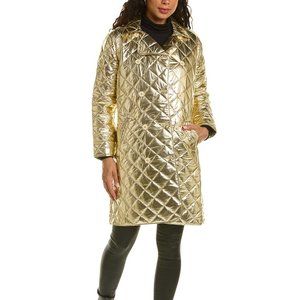 NWT Frances Valentine Gold Sydney Peacoat -- Size XL